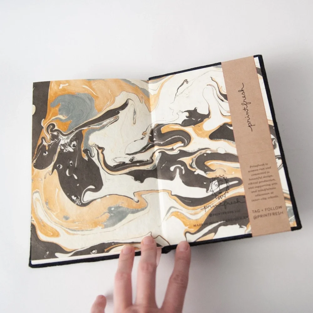 Print Fresh Witchy Themed Velvet Journal